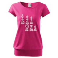 Šachové figurky kreslené