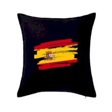 Španělská vlajka štětkou