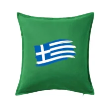 Řecko vlajka - štětkou