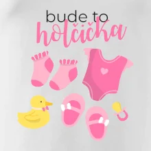 Bude to holčička
