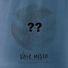 Vaše místo - vrstevnice v kruhu