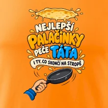 Nejlepší palačinky peče táta I ty co skončí na stropě