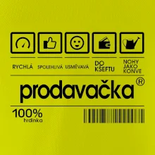 Čárový kód - Prodavačka