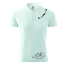 Running nápis šikmo