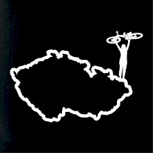 Cyklistka - Mapa ČR