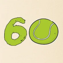 Tenis kulaté narozeniny 60