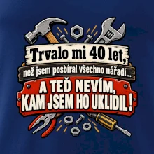 Trvalo mi 40 let, než jsem posbíral všechno nářadí