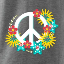 Peace symbol abstraktní