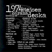 Nejsem ohraná deska 1974