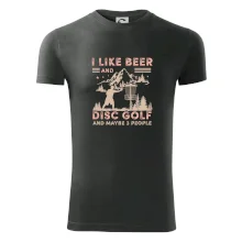 I like beer and disc golf