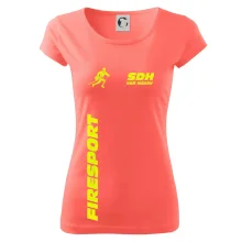 Hasičský sport SDH + váš název FLUO