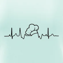 EKG kuchařská čepice