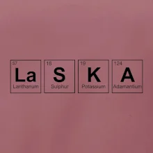 Láska  - periodická tabulka