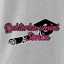 Doktorka umění + jméno