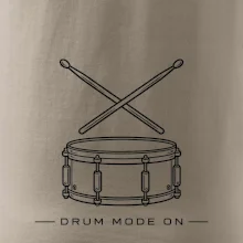 Drum mode on - jednoduchý buben s paličkami
