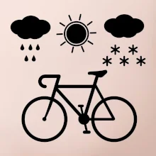 Cyklista za každého počasí