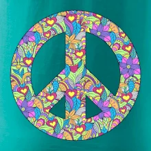 Peace symbol mandela