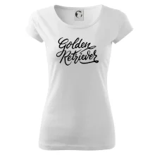 Golden retriever - nápis okrasný