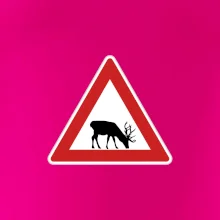 Dopravní značka - Pozor los