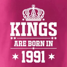 Kings are born in 1991