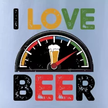 I love beer - palivoměr