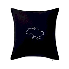 Mapa Ukrajiny - srdce