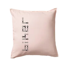 Biker nápis na výšku řetěz