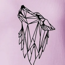 Geometrie - vlk - vyjící