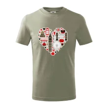 Britské srdce - objekty