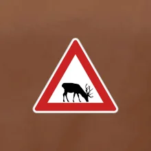 Dopravní značka - Pozor los