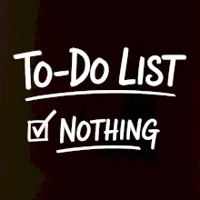 To-Do List - Nothing