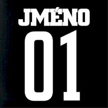 Florbalový  dres - vlastní jméno a číslo