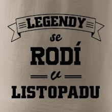 Legendy se rodí v listopadu