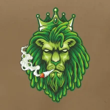 Zhulený lev zelený