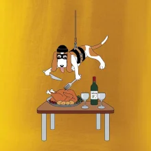 Malý zloděj - baset (Hana-creative)