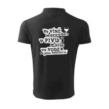 Ve víně je pravda, v pivu síla, ve vodě bakterie Ve víně je pravda, v pivu síla, ve vodě bakterie