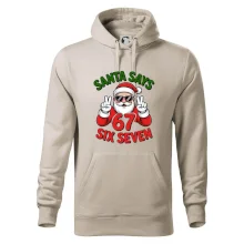 Santa says 67