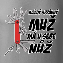 Každý správný muž, má u sebe nůž