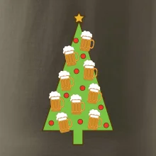 Nic více nepotřebuji - stromeček a pivo (Pecka design)