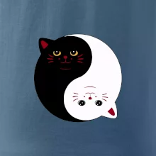 Kočky jin jang barevné