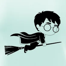 Harry obrázek na koštěti