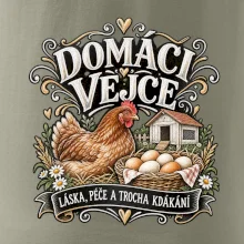 Domácí vejce z farmy