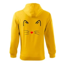 Kočka - srdce místo nosu