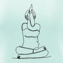 Jóga v sedu jedním tahem