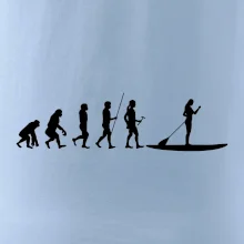 Evoluce paddleboard žena