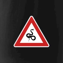 Dopravní značka - Pozor had