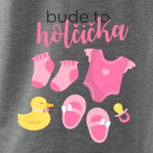 Bude to holčička