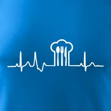 EKG kuchař čepice a příbory