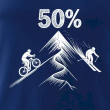 Narozeniny cyklista a lyžař 50