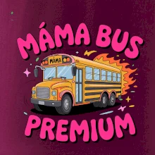 Kreslený Máma bus premium